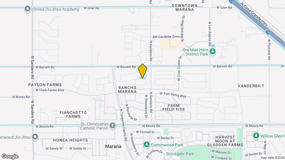 11857 W Charismatic Dr Mapa y Detalles de la Ubicación