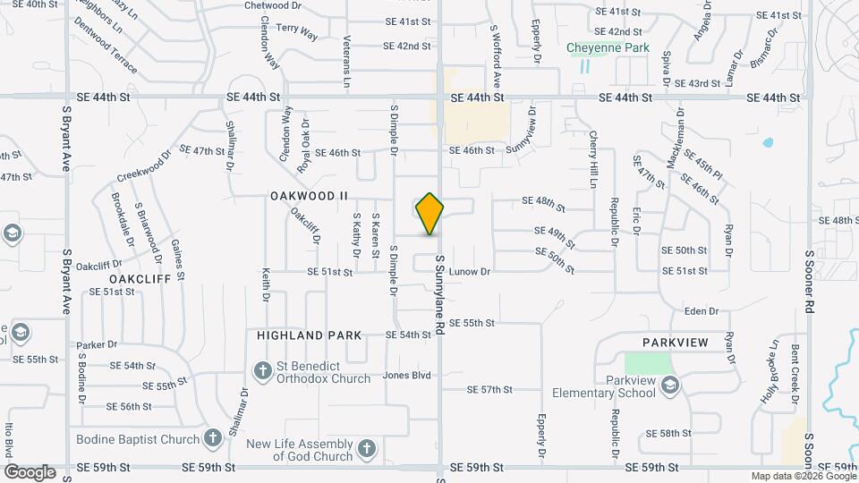 4220 SE 49th St Map and Location Details