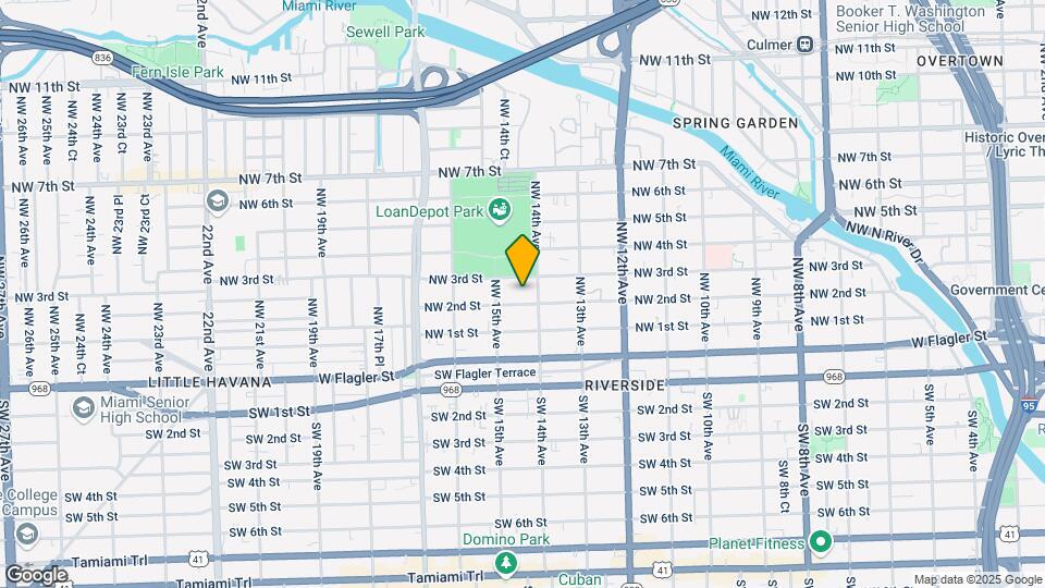1429 NW 2nd St Map and Location Details