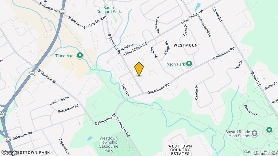 919 S Concord Rd Map and Location Details