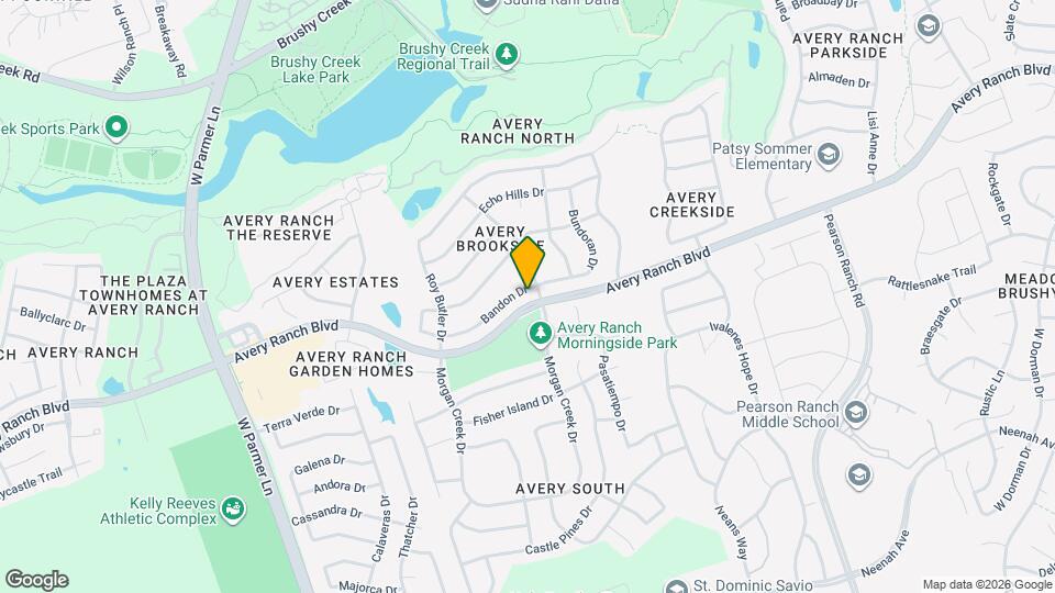 15617 Bandon Dr Map and Location Details