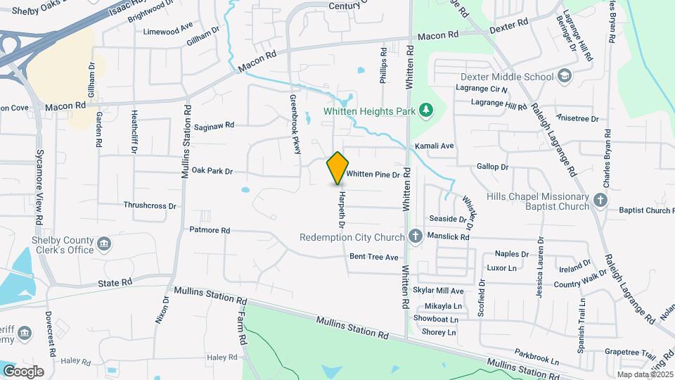 1225 Harpeth Dr Map and Location Details