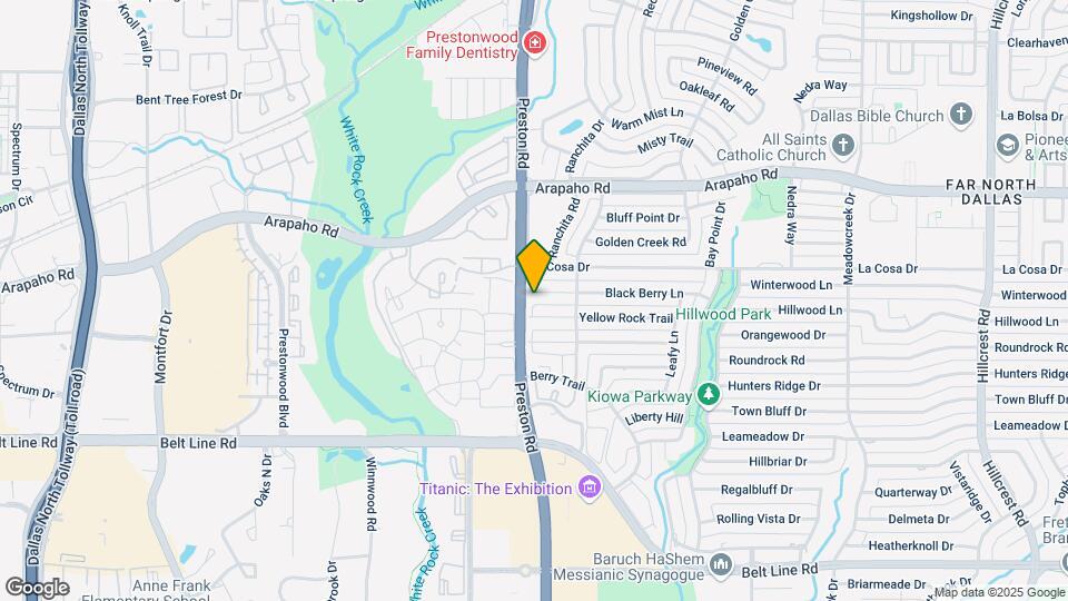 6010 Black Berry Ln Map and Location Details