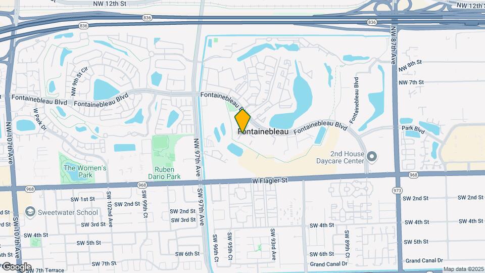 9360 Fontainebleau Blvd Map and Location Details