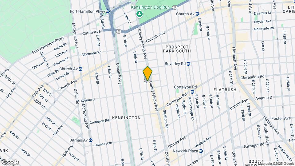 263 E 9th St Map and Location Details