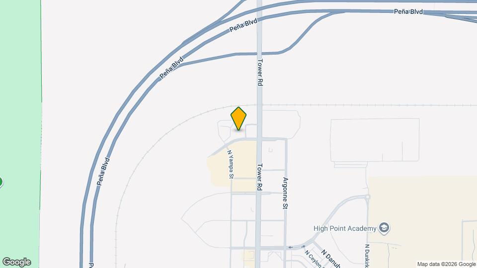 Furnished Studio-Denver International Airport Map and Location Details