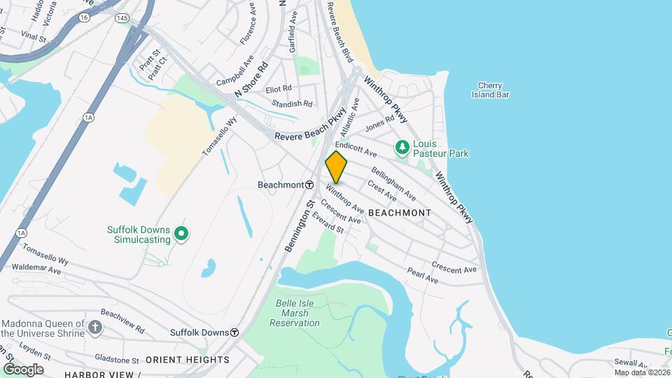 690 Winthrop Ave Map and Location Details