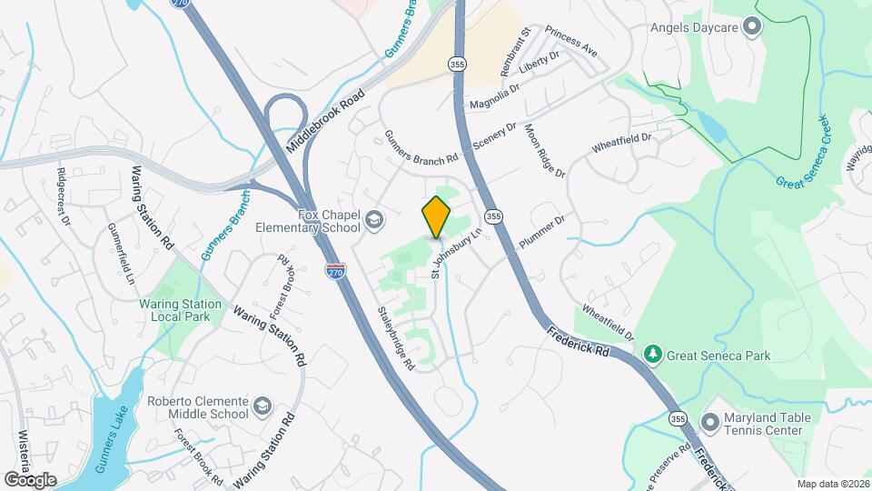 19212 Deep Run Ct Map and Location Details