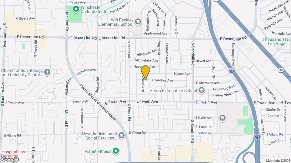 3610 Valencia St Mapa y Detalles de la Ubicación