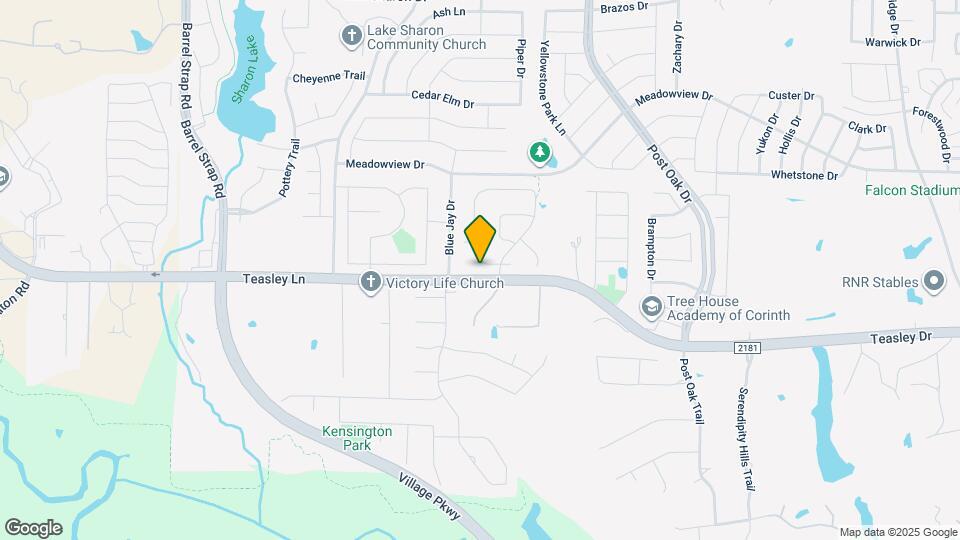 3217 Hidden Springs Dr Map and Location Details