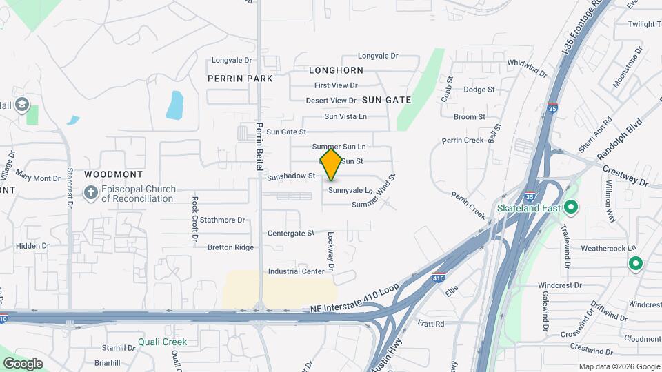 4335 Sunnyvale Ln Map and Location Details