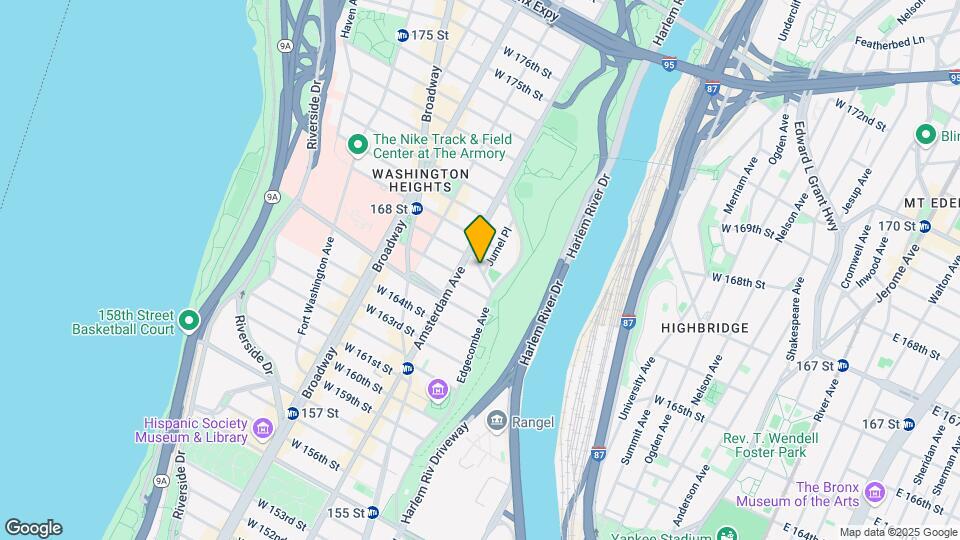 456 W 167th St-Unit -5B Mapa y Detalles de la Ubicación