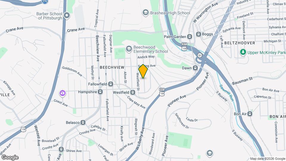 1518 Orangewood Ave Map and Location Details