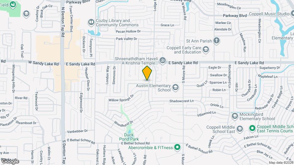 490 Clear Creek Ln Map and Location Details