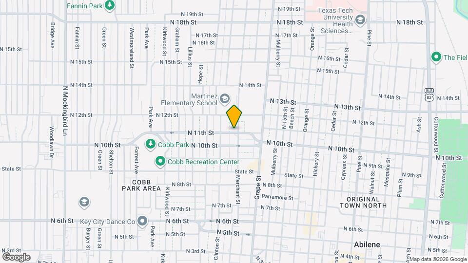 1806 N 11th St Map and Location Details