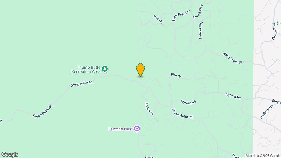 2314 Thumb Butte Rd Map and Location Details