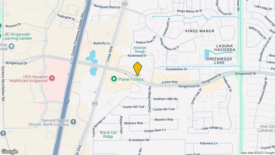 Kingwood Lakes Apts. Map and Location Details