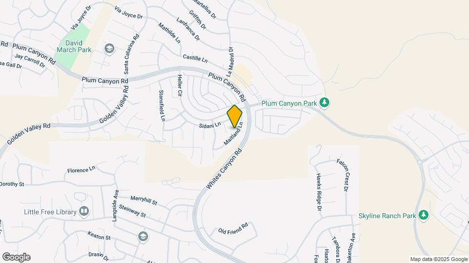 28321 Maitland Ln Map and Location Details