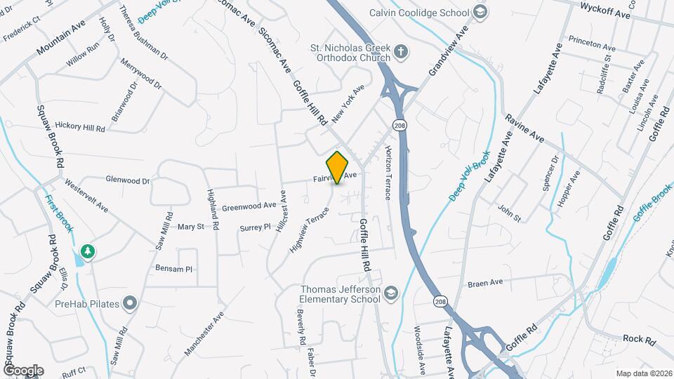 145 Highview Terrace Map and Location Details