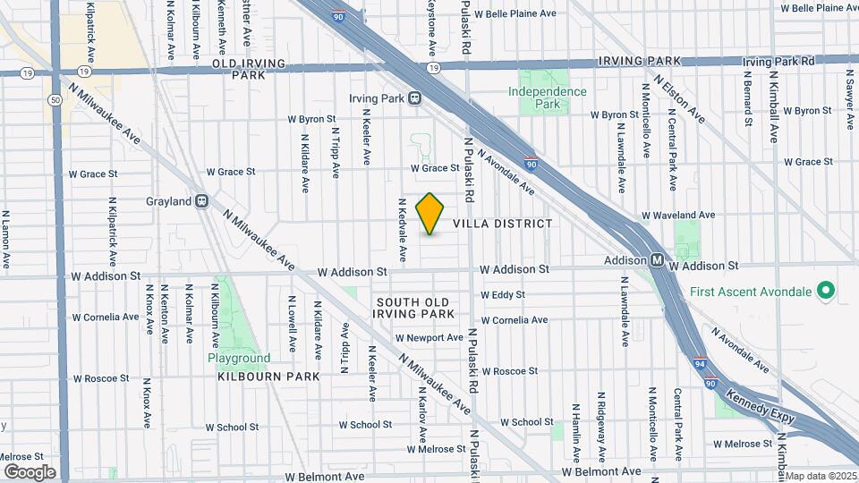 4048 W Patterson Ave Map and Location Details