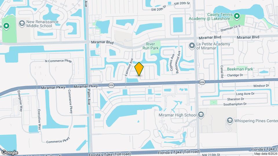 3260 Lucerne Way Map and Location Details