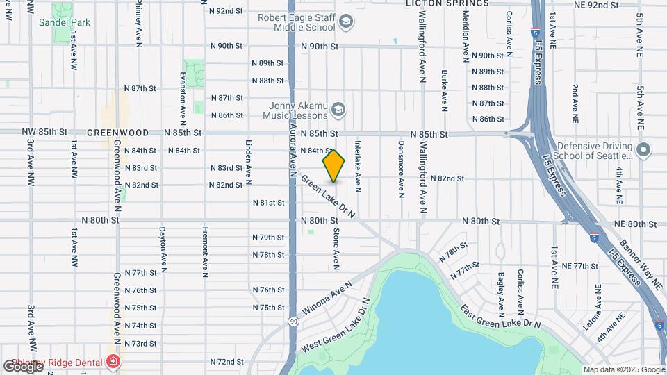 8119 Stone Ave N Map and Location Details