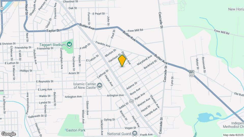 922 Winslow Ave Map and Location Details