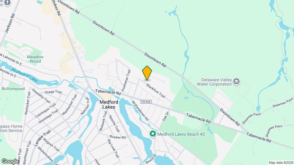 137 Blackfoot Trail Map and Location Details