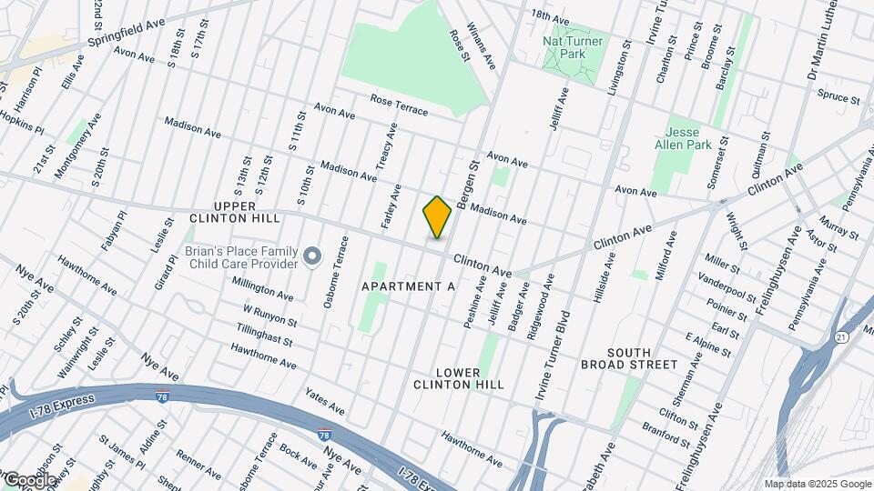 495 Clinton Ave, Unit 1 Mapa y Detalles de la Ubicación