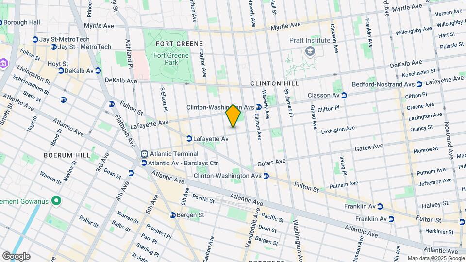75 Greene Ave Mapa y Detalles de la Ubicación