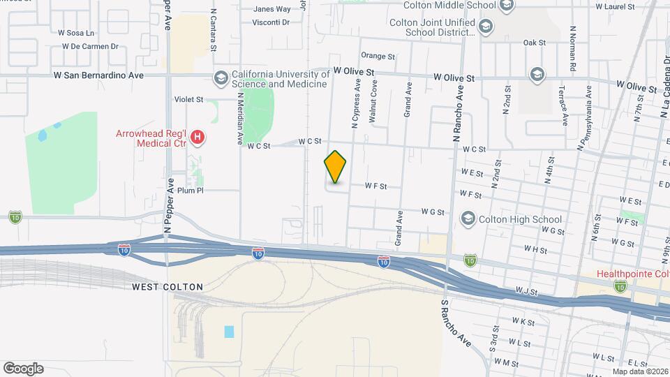 420 Jackson St, Unit A Map and Location Details
