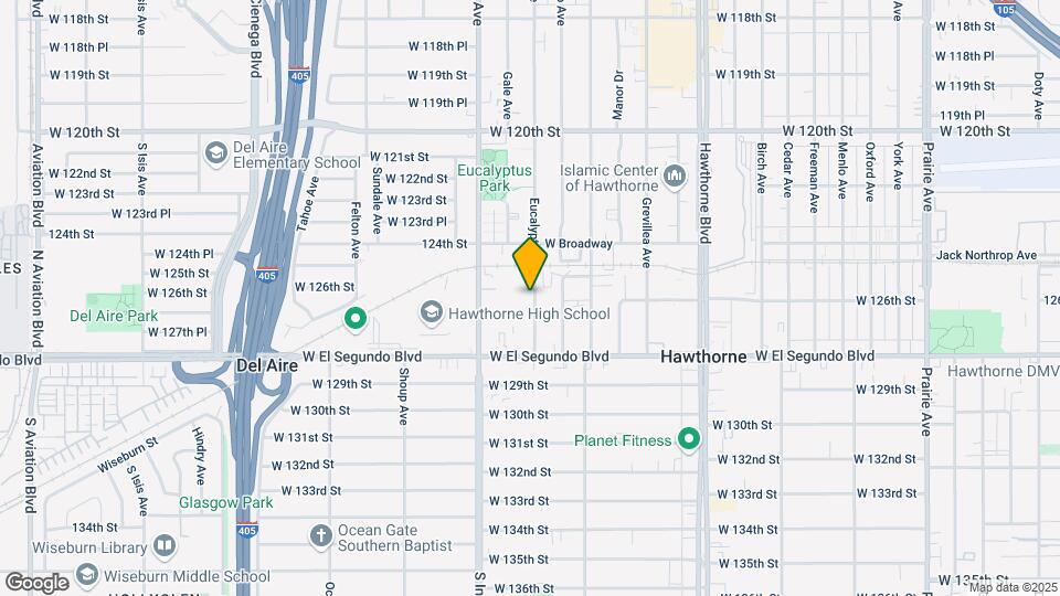 12545 Eucalyptus Ave Map and Location Details