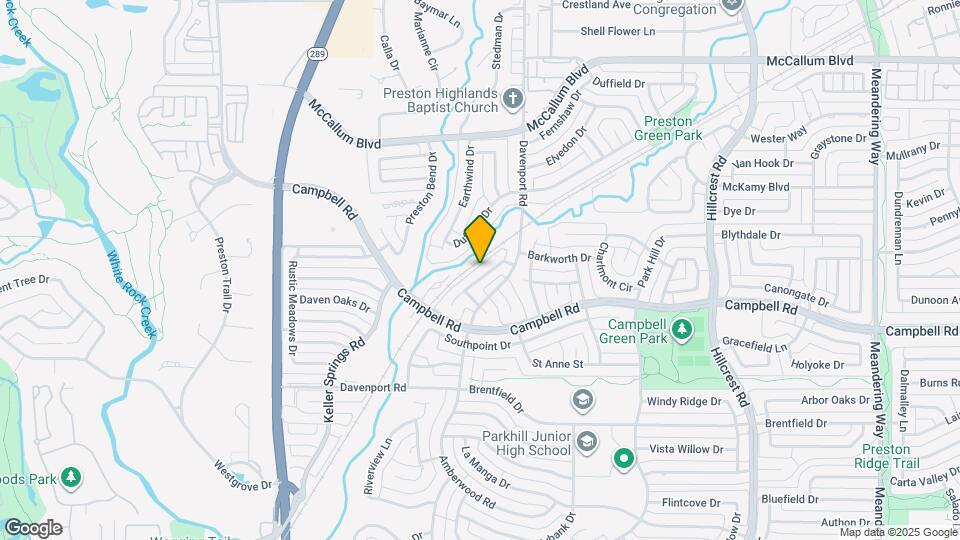 16933 Davenport Ct Map and Location Details