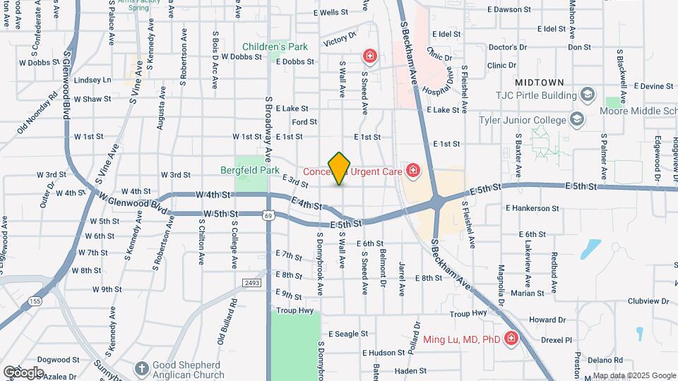 1521 S Wall Ave Map and Location Details