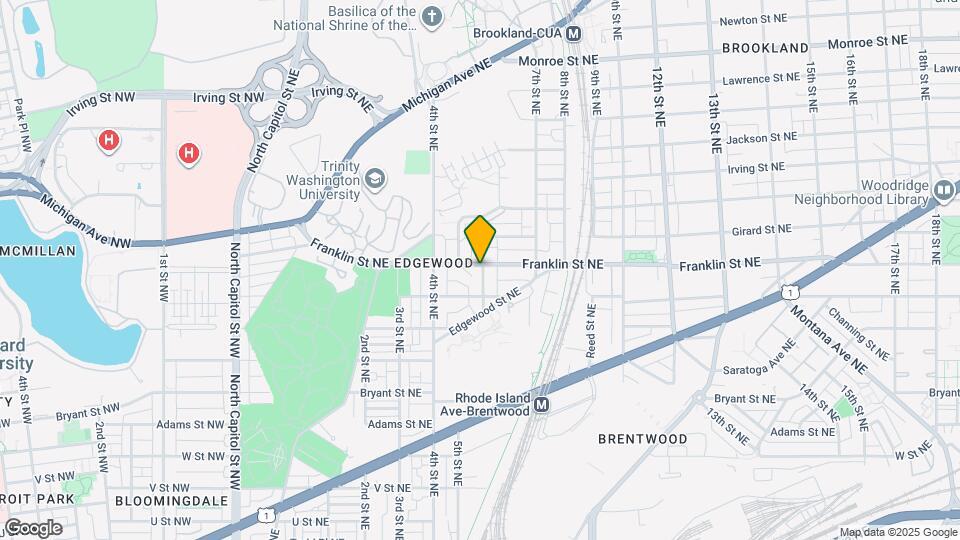 515 Franklin St NE Map and Location Details