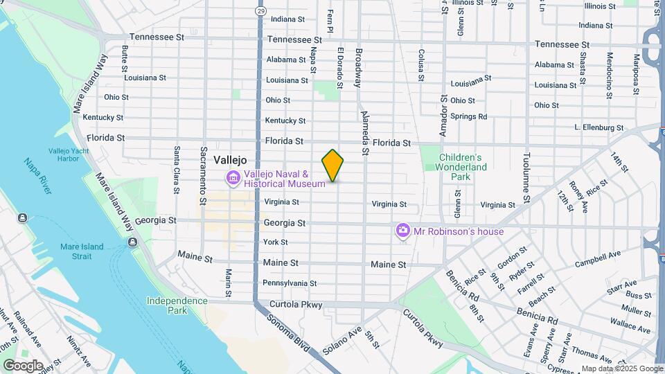 839 Capitol St Map and Location Details