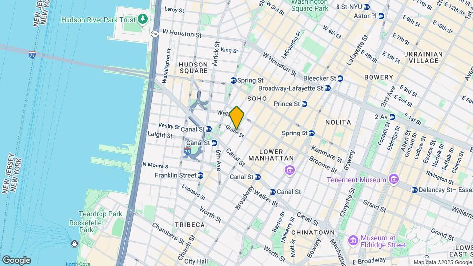 53 Grand St Map and Location Details