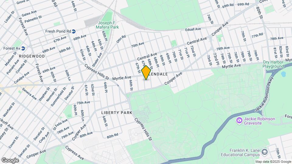 72-23 67th St Mapa y Detalles de la Ubicación