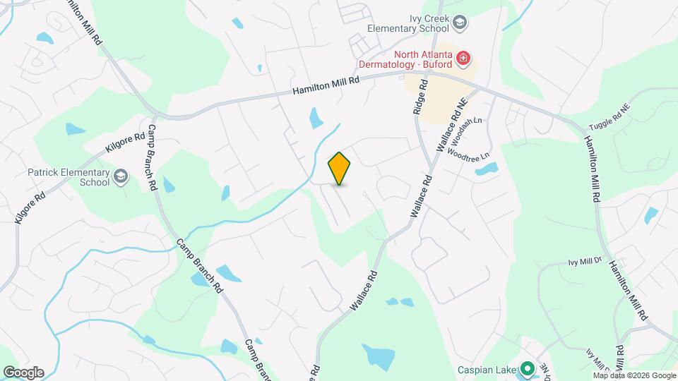 3409 Rosecliff Trace NE Mapa y Detalles de la Ubicación