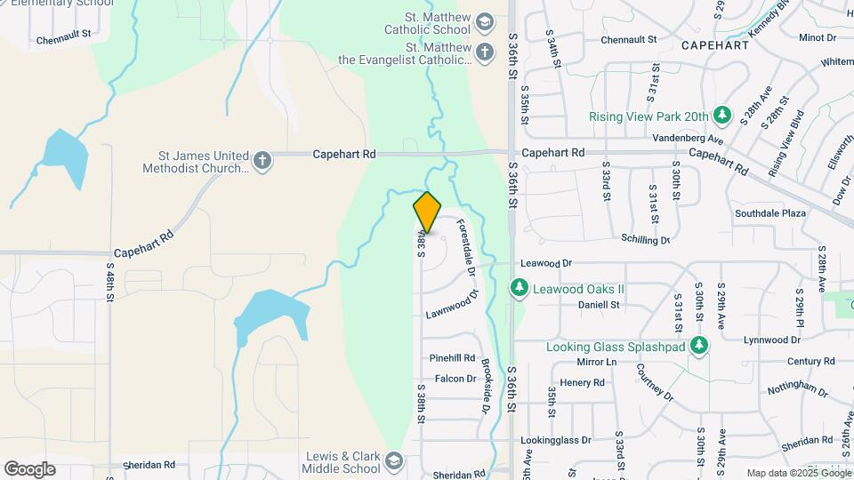 12731 S 38th St Map and Location Details