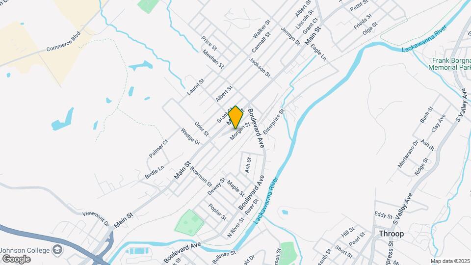 653 Morgan St, Unit #1 Garden View Apartment Mapa y Detalles de la Ubicación