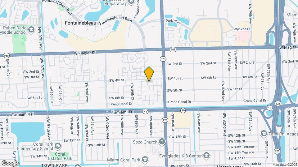 449 SW 88th Pl Map and Location Details