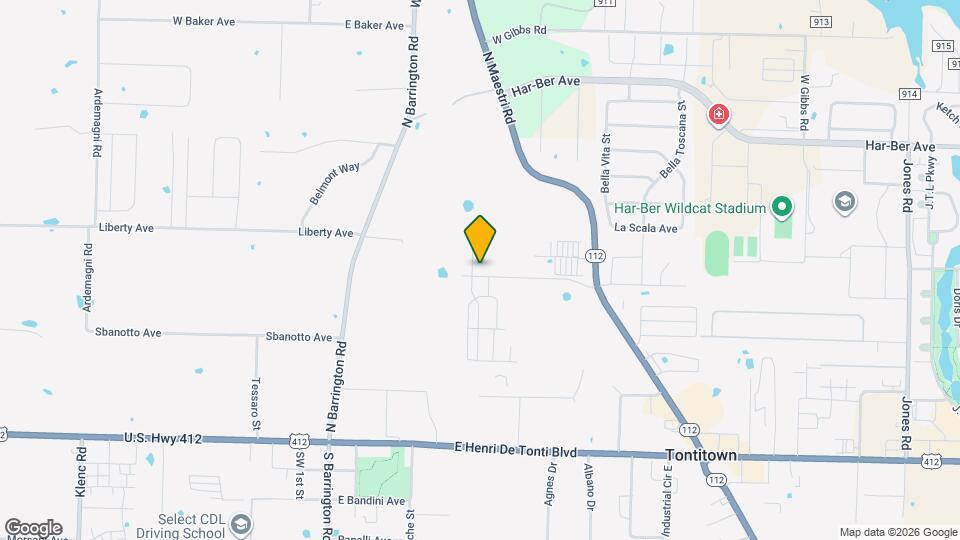 528 Bradford Dr Map and Location Details