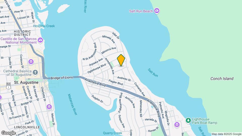 314 Ribault St, Unit Davies Shores Home Map and Location Details