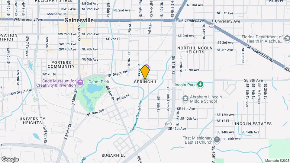 825 SE 8th Ave Map and Location Details