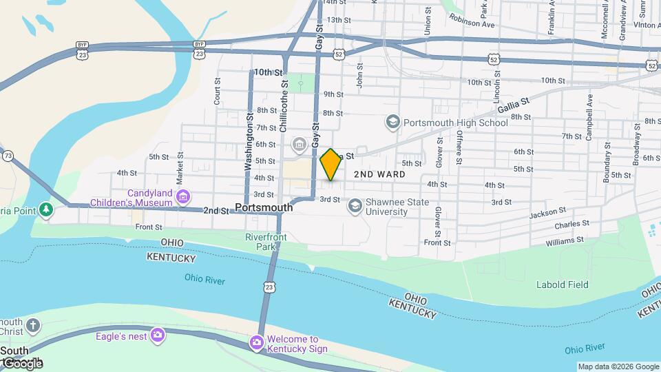 930 4th St, Unit B Map and Location Details