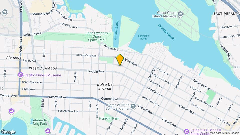 1524 Pacific Ave, Unit B Map and Location Details