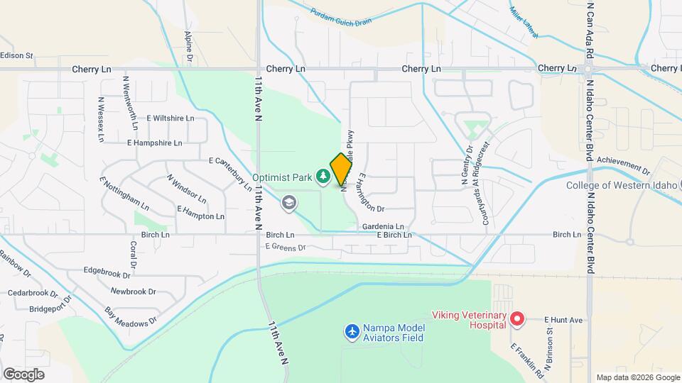 6705 E Thornton St Map and Location Details