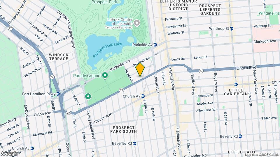 1735 Caton Ave Map and Location Details