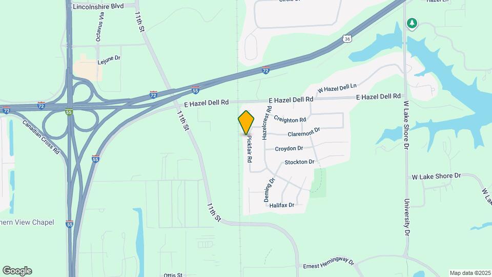 4115 Pickfair Rd Map and Location Details